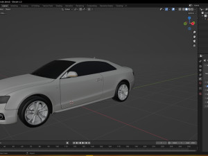 2007 Audi S5 Modelo 3D
