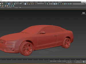 2007 Audi S5 3D Model