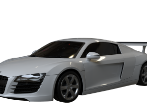 2008 Audi R8 42 FSI quattro 3D Model