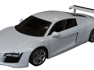 2008 Audi R8 42 FSI quattro 3D Model