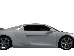 2008 Audi R8 42 FSI quattro 3D Model