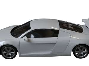 2008 Audi R8 42 FSI quattro 3D Model