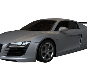 2008 Audi R8 42 FSI quattro 3D Model