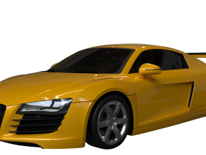2008 Audi R8 42 FSI quattro 3D Model