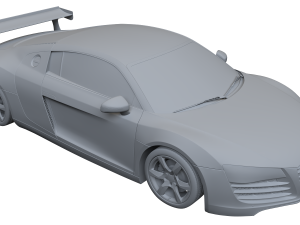 2008 Audi R8 42 FSI quattro 3D Model