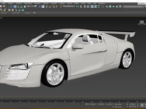 2008 Audi R8 42 FSI quattro 3D Model