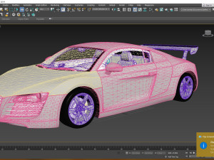 2008 Audi R8 42 FSI quattro 3D Model