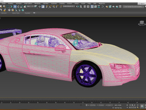 2008 Audi R8 42 FSI quattro 3D Model