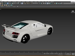 2008 Audi R8 42 FSI quattro 3D Model