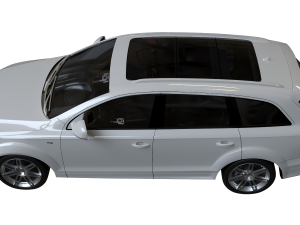 2009 Audi Q7 V12 TDI 3D 모델