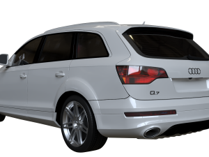 2009 Audi Q7 V12 TDI 3D 모델