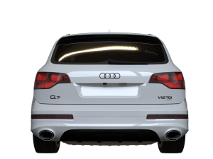 2009 Audi Q7 V12 TDI 3D 모델