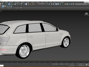 2009 Audi Q7 V12 TDI 3D 모델