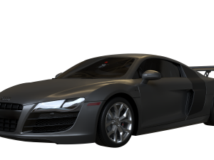 2010 Audi R8 52 FSI quattro 3D 모델