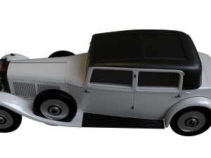 1931 Bentley 8 Litre Model 3D
