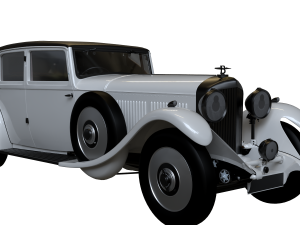 1931 Bentley 8 Litre Model 3D