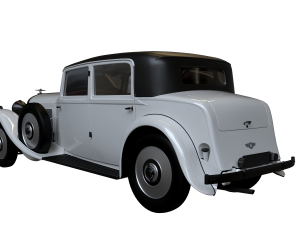 1931 Bentley 8 Litre Model 3D