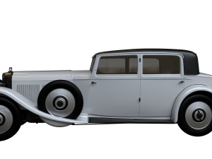 1931 Bentley 8 Litre Model 3D