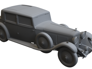 1931 Bentley 8 Litre Model 3D