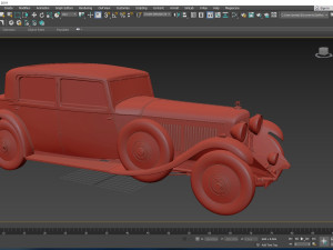 1931 Bentley 8 Litre Model 3D