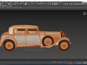 1931 Bentley 8 Litre Model 3D