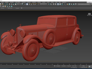 1931 Bentley 8 Litre Model 3D