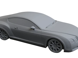 2004BentleyContinental 3D Model
