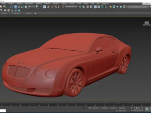 2004BentleyContinental 3D Model