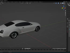 2004BentleyContinental 3D Model