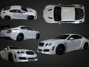 2011BentleyContinental 3D Model