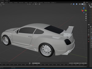 2011BentleyContinental 3D Model