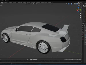 2011BentleyContinental 3D Model