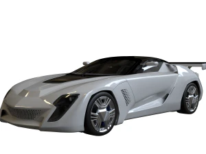 2010 Bertone Mantide 3D Model