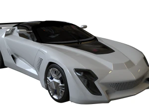 2010 Bertone Mantide 3D Model