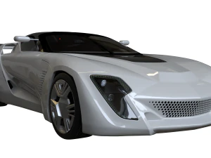 2010 Bertone Mantide 3D Model