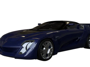 2010 Bertone Mantide 3D Model