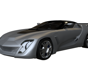 2010 Bertone Mantide Model 3D
