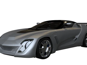 2010 Bertone Mantide 3D Model