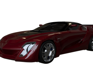 2010 Bertone Mantide Model 3D