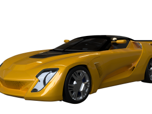 2010 Bertone Mantide Model 3D
