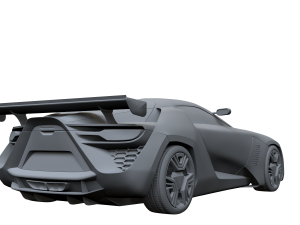 2010 Bertone Mantide Model 3D