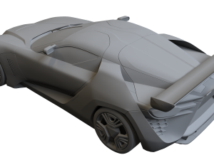 2010 Bertone Mantide Model 3D