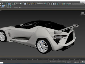 2010 Bertone Mantide 3D Model