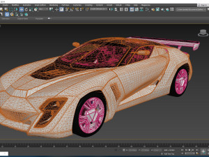 2010 Bertone Mantide Model 3D