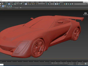 2010 Bertone Mantide 3D Model