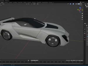2010 Bertone Mantide 3D Model