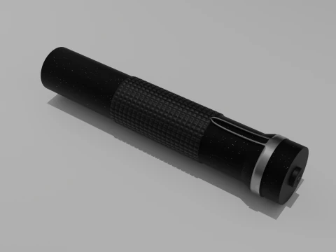 Flashlight 3D Model