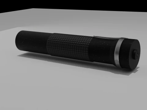 Flashlight 3D Model
