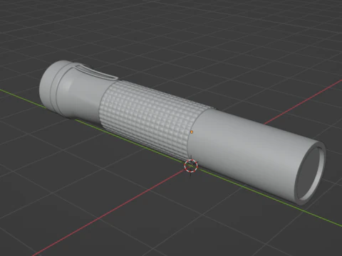 Flashlight 3D Model