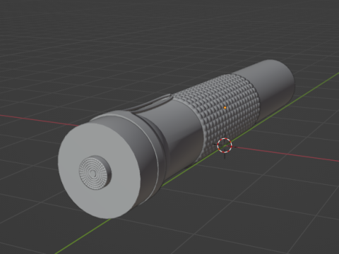 Flashlight 3D Model